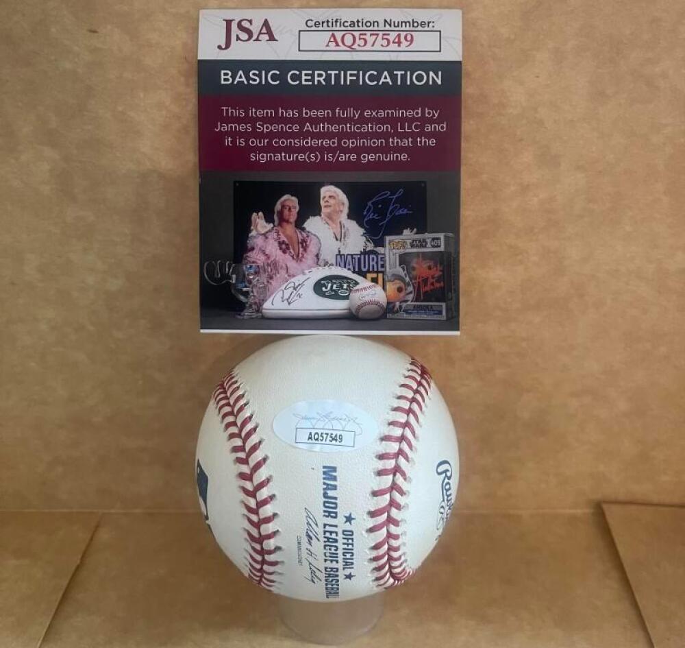 JORDAN WICKS CHICAGO CUBS SIGNED AUTO M.L. BASEBALL JSA AUTH