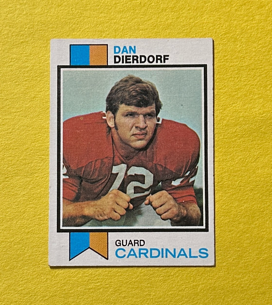1973 TOPPS DAN DIERDORF #322 CARDINALS HOF