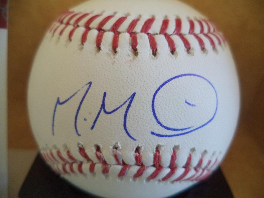 MANUEL MARGOT SAN DIEGO PADRES SIGNED AUTO ML BASEBALL JSA WP462436