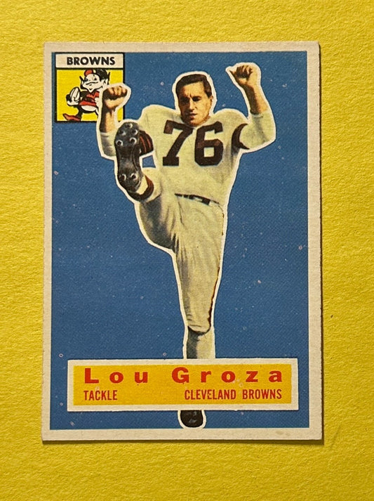 1956 TOPPS LOU GROZA #9 BROWNS
