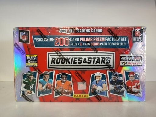 2021 LEAF ROOKIES & STARS FACTORY SEALED SET 200 CARDS PULSAR 5 CARD BONUS PACK