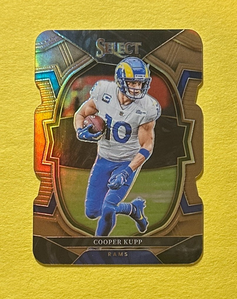 2022 PANINI SELECT COOPER KUPP CONCOURSE DIE CUT BRONZE /149 #8 RAMS