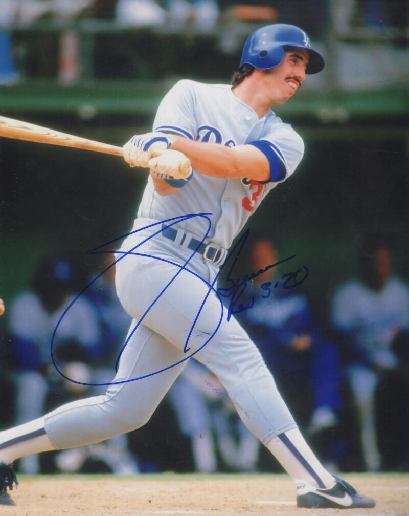 SID BREAM DODGERS  SIGNED AUTOGRAPHED 8X10 PHOTO W/ COA