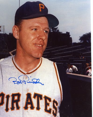 BOB  PRIDDY   PITTSBURGH PIRATES     SIGNED 8X10 PHOTO