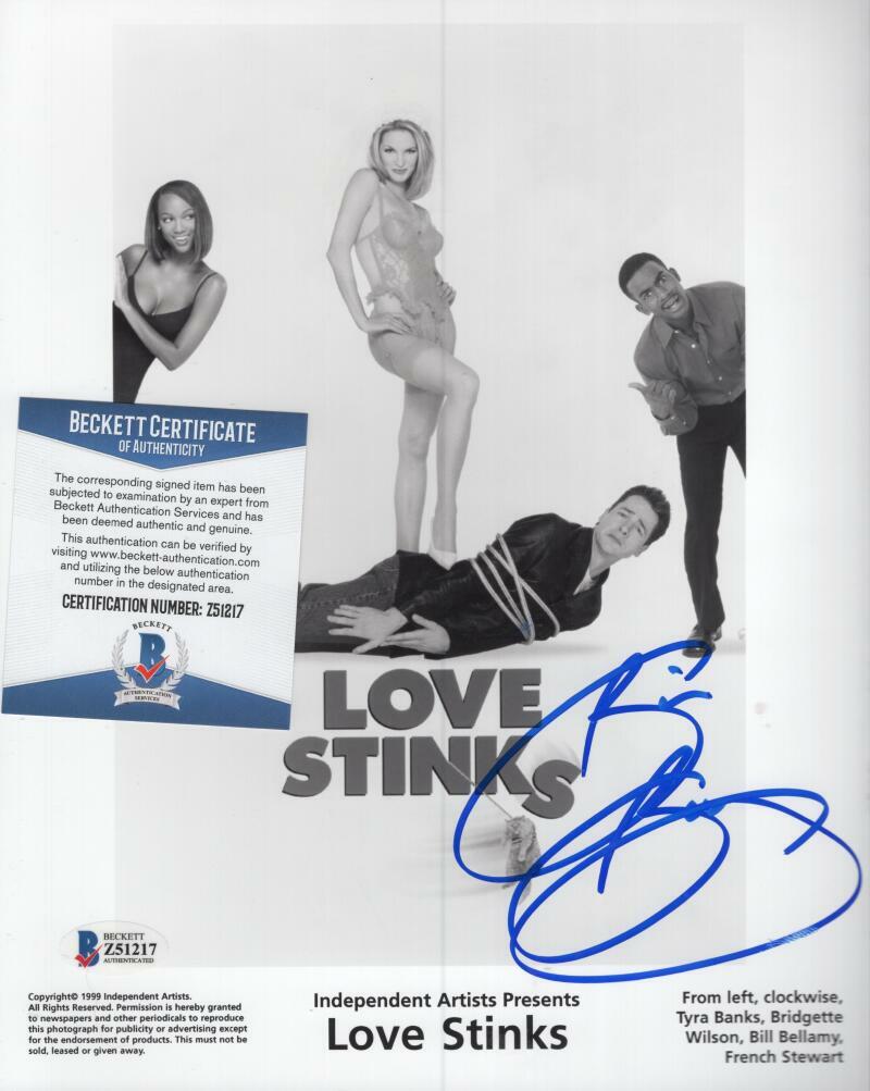 BILL BELLAMY LOVE STINKS SIGNED AUTOGRAPHED 8X10 PHOTO BSA Z51217