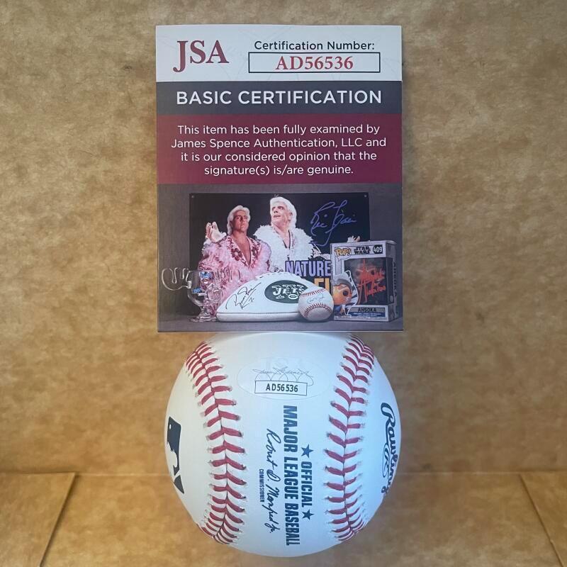 TONY KUBEK 1957 AL ROY YANKEES SIGNED AUTOGRAPHED M.L. BASEBALL JSA AD56536