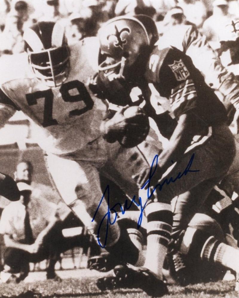 TONY LORICK NEW ORLEANS SAINTS SIGNED AUTOGRAPHED 8X10 PHOTO W/ COA