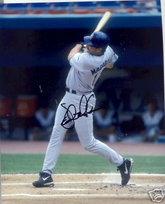 DAVE MAGADAN SAN DIEGO PADRES SIGNED 8X10 PHOTO W/COA
