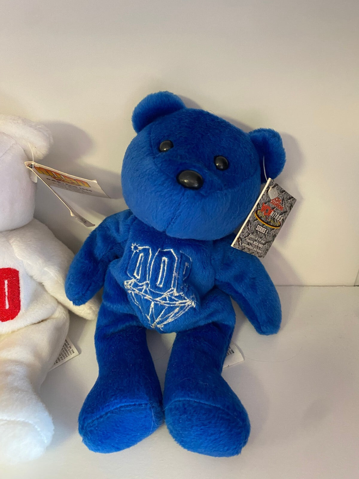 3PC LOT VINTAGE WRESTING BEANIE BABIES PLUSH LOT SET NWO DD NITRO L@@K