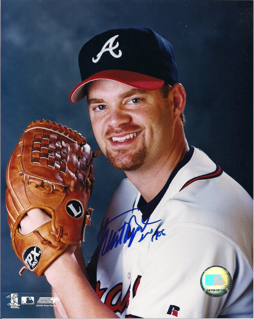 PAUL BYRD ATLANTA BRAVES SIGNED 8X10 PHOTO W/COA