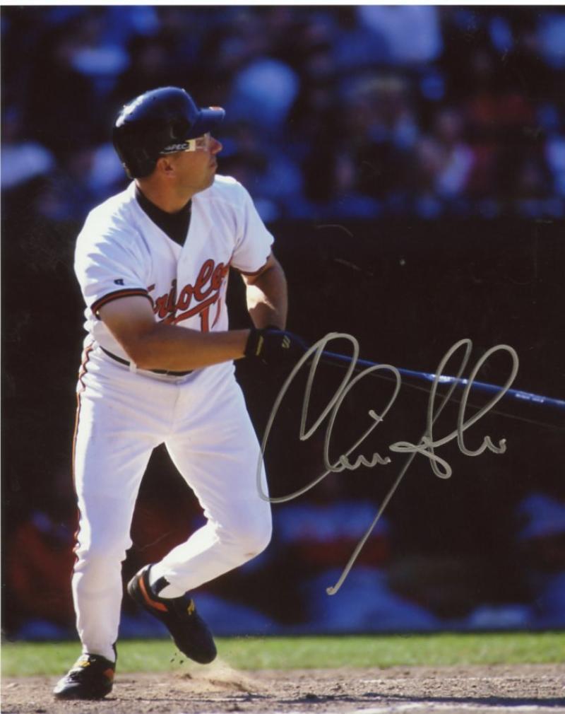 CHRIS SABO BALTIMORE ORIOLES SIGNED AUTOGRAPHED 8X10 PHOTO W/COA