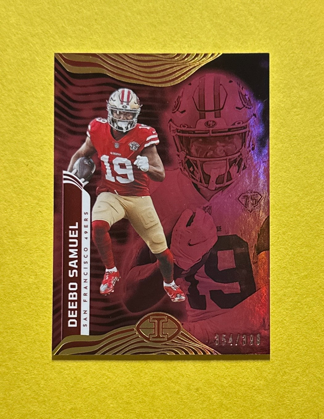 2022 PANINI ILLUSIONS DEEBO SAMUEL /399 #89 49ERS