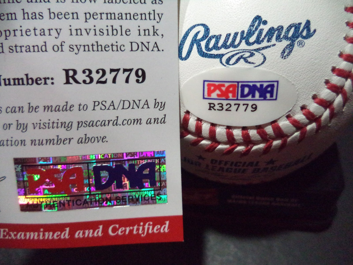 TYRELL JENKINS ATL BRAVES SIGNED ROMLB BASEBALL ROOKIE GRAPH PSA/DNA COA #R32779