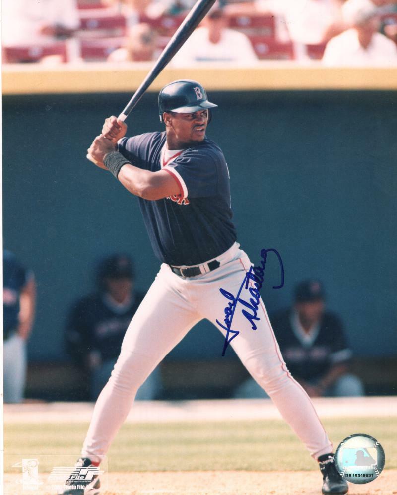 ISRAEL ALCANTARA BOSTON RED SOX  SIGNED AUTOGRAPHED  8X10 PHOTO W/ COA