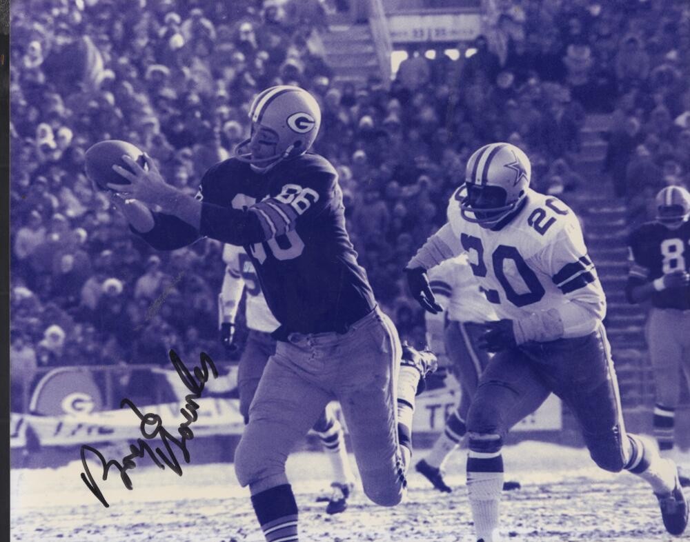 BOYD DOWLER GREEN BAY PACKERS SIGNED AUTOGRAPHED 8X10 PHOTO W/ COA