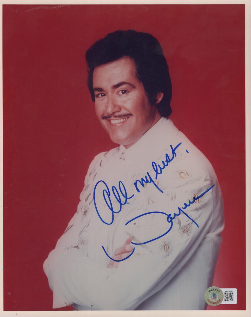 WAYNE NEWTON MUSIC GREAT SIGNED AUTOGRAPHED 8X10 PHOTO BECKETT BK57088