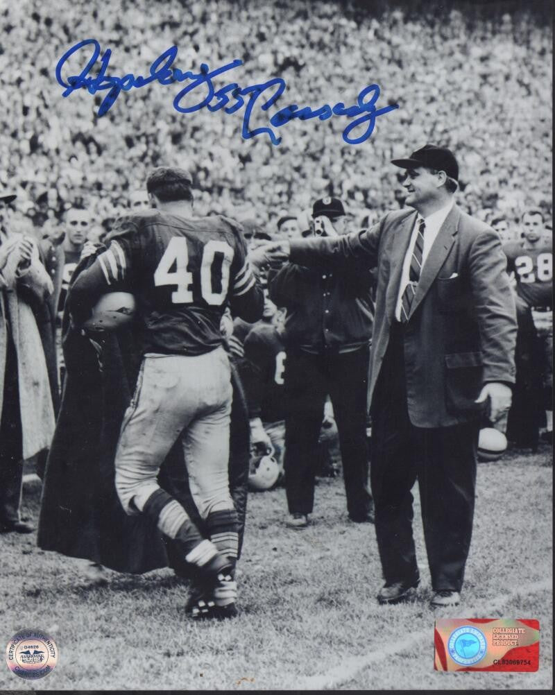 HOPALONG CASSIDY OHIO STATE SIGNED AUTOGRAPHED 8X10 PHOTO HOLOGRAM