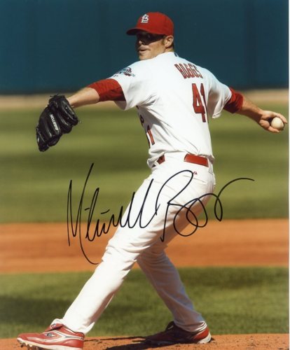 MITCHELL BOGGS ST. LOUIS CARDINALS SIGNED 8X10 PHOTO
