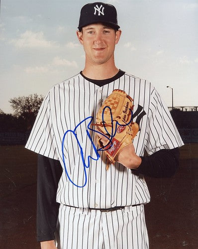 ANDREW  BRACKMAN  NEW  YORK  YANKEES  SIGNED 8X10 PHOTO