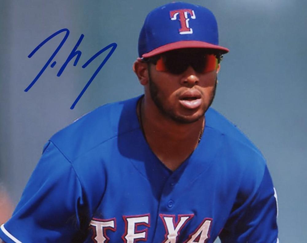 JOSH MORGAN TEXAS RANGERS RED SOX SIGNED AUTOGRAPHED 8X10 PHOTO W/ COA 