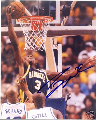 DWYANE WADE MARQUETTE HEAT SIGNED 8X10 PHOTO W/COA