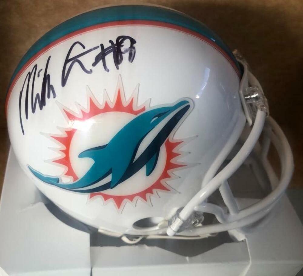 MIKE GESICKI SAME SIGNED AUTO MINI HELMET BECKETT R12191