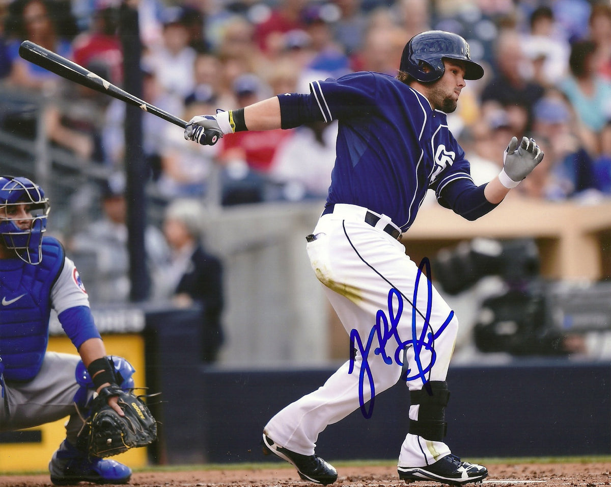 JAFF DECKER SAN DIEGO PADRES SIGNED AUTOGRAPHED 8x10 PHOTO W/COA HORIZONTAL
