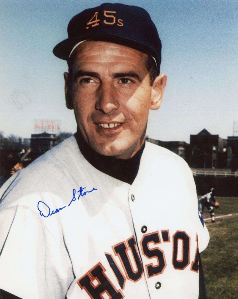 DEAN STONE HOUSTON COLT 45S SIGNED  8X10 PHOTO W/COA