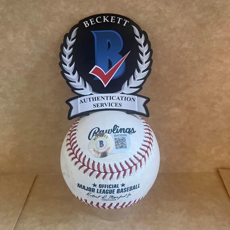 JERRY WALKER 59 ALL-STAR SIGNED AUTO M.L. BASEBALL BAS AUTHENTICATED