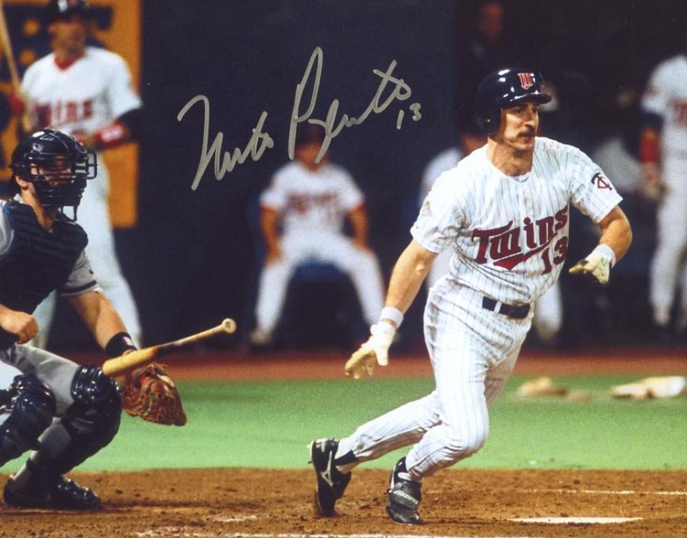 MIKE PAGLIARULO MINNESOTA TWINS SIGNED AUTOGRAPHED 8X10 W/COA 
