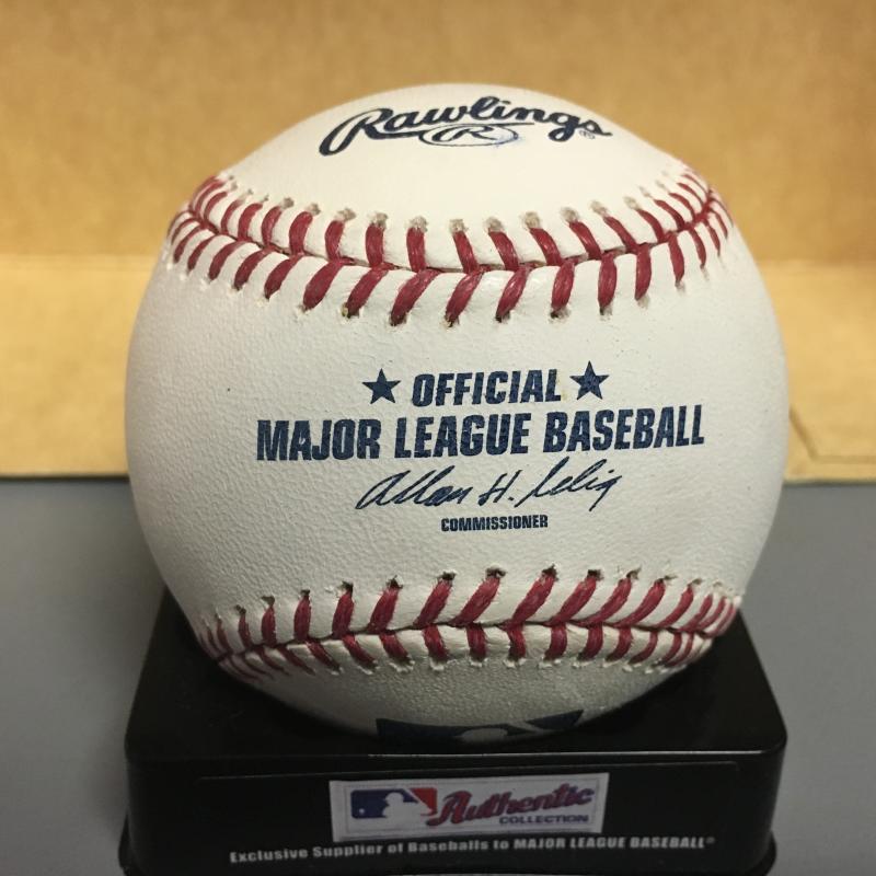 MATT SKOLE WASHINGTON NATIONALS M.L. SIGNED BASEBALL W/COA