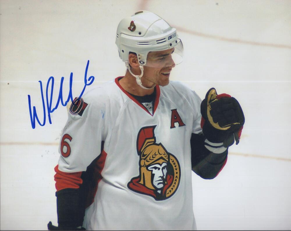 WADE REDDEN OTTAWA SENATORS SIGNED AUTOGRAPHED 8X10 PHOTO W/ COA