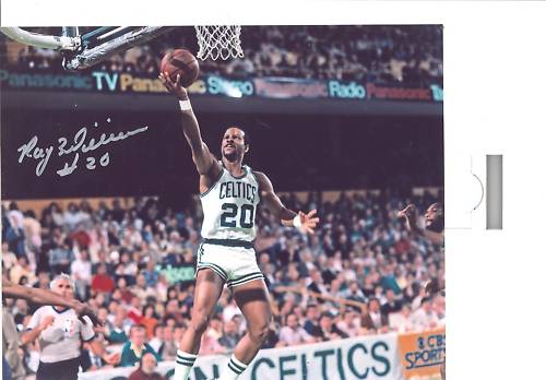 RAY  WILLIAMS  BOSTON  CELTICS   SIGNED 8X10