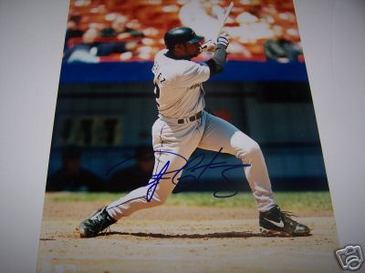 RICKY GUTIERREZ   HOUSTON  ASTROS  SIGNED 8X10  PHOTO