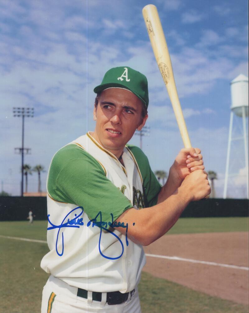 RICK MONDAY OAKLAND A'S  SIGNED AUTOGRAPHED 8X10 PHOTO W/ COA