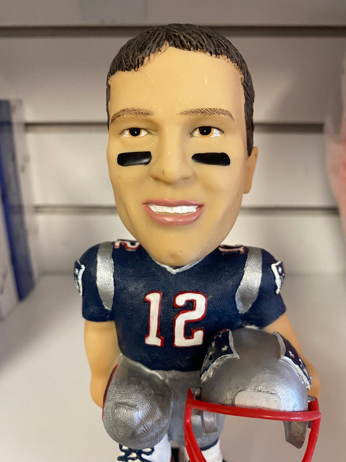 TOM BRADY NEW ENGLAND PATRIOTS BOBBLE DOBBLES 2003 GAMEDAY PS2 BOBBLEHEAD RARE