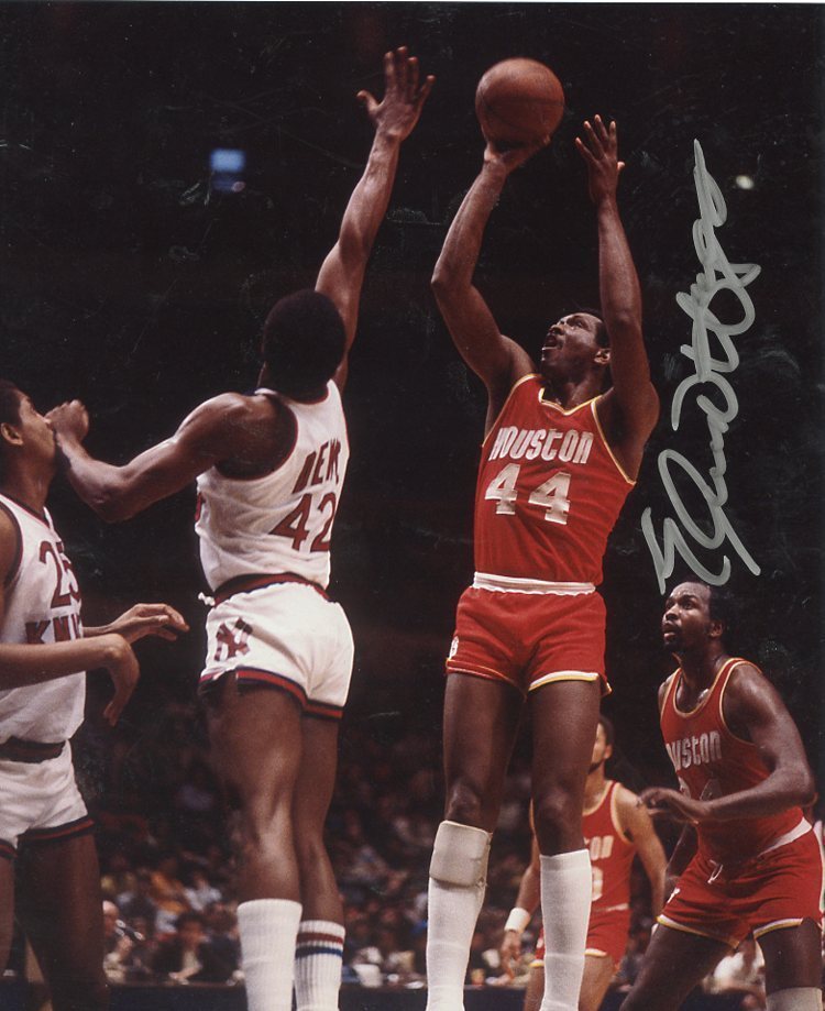 ELVIN HAYES HOUSTON ROCKETS SIGNED AUTOGRAPHED 8X10 PHOTO W/COA