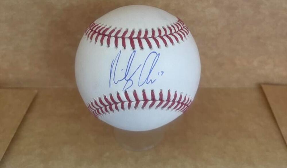 BAILEY OBER TWINS SIGNED AUTOGRAPHED M.L. BASEBALL BECKETT AUTH
