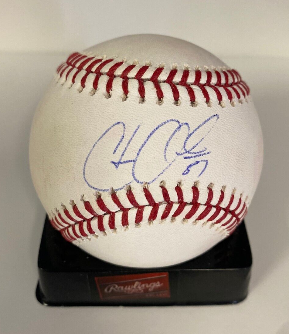 CHASE ANDERSON BOSTON RED SOX SIGNED AUTOGRAPHED M.L. BASEBALL BECKETT AUTH