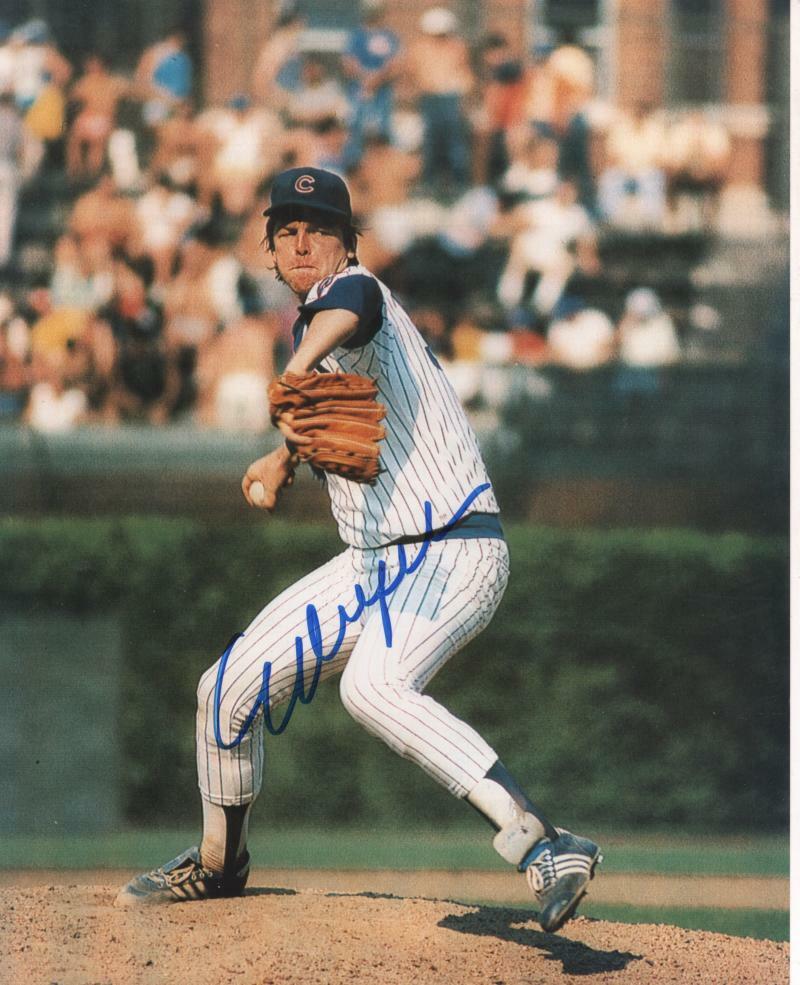 ED LYNCH CHICAGO CUBS   SIGNED AUTOGRAPHED 8X10 PHOTO W/ COA