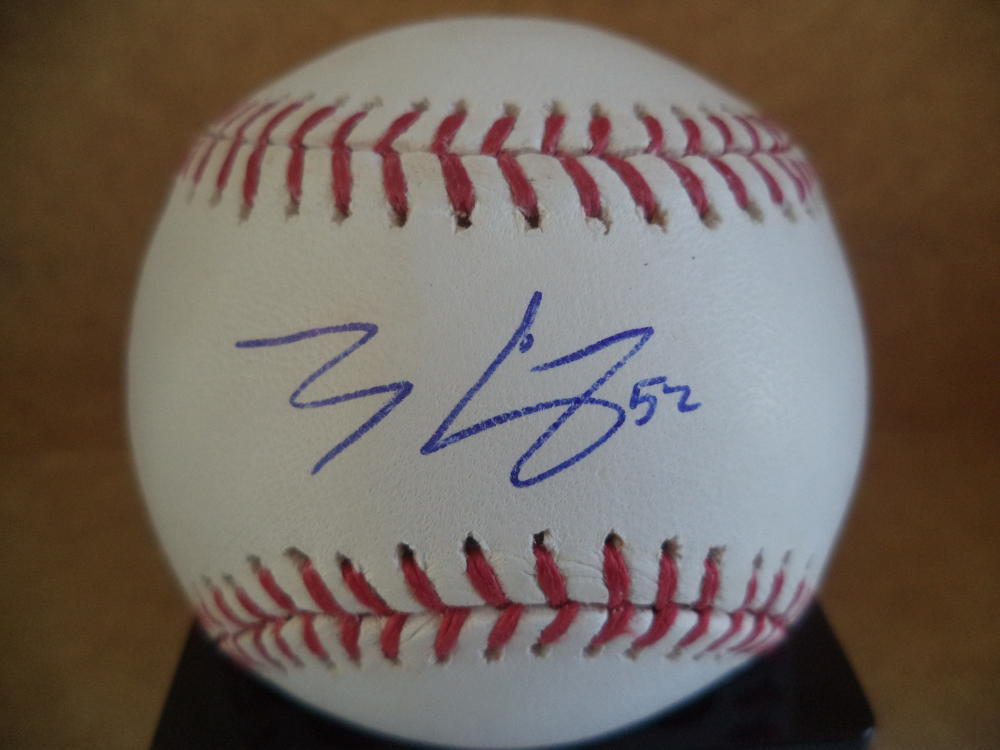 TONY CINGRANI LOS ANGELES DODGERS SIGNED AUTOGRAPHED M.L. BASEBALL W/COA 