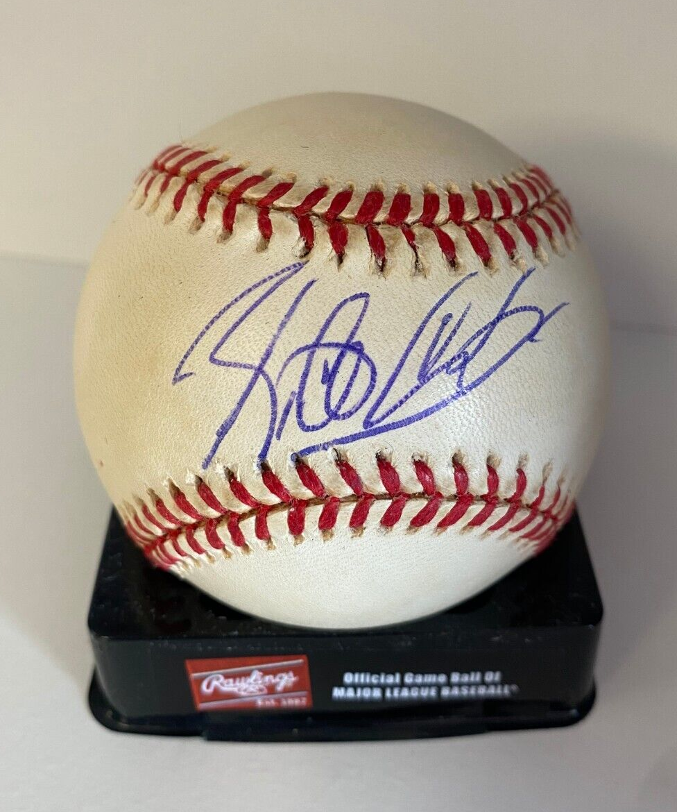 RICO CARTY MILWAUKEE BRAVES SIGNED AUTOGRAPHED N.L. BASEBALL BECKETT