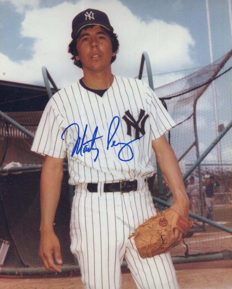 MARTY PEREZ  YANKEES SIGNED AUTOGRAPHED 8X10 PHOTO W/ COA
