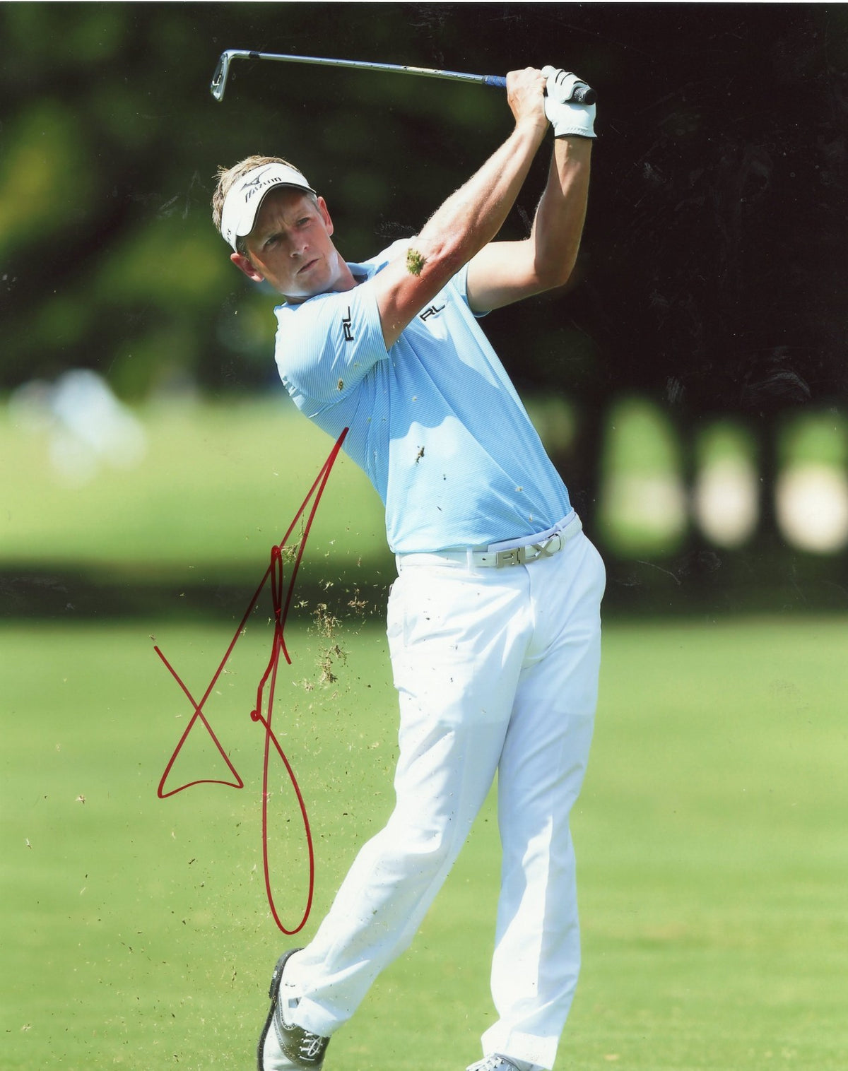 LUKE  DONALD     GOLF   PGA     AUTOGRAPHED   SIGNED  8X10   PHOTO