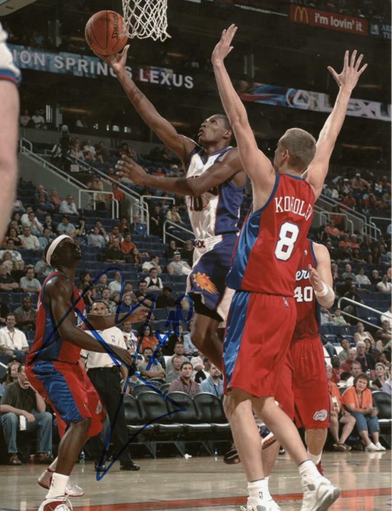LEANDRO BARBOSA PHOENIX SUNS SIGNED AUTOGRAPHED 8X10 PHOTO W/ COA