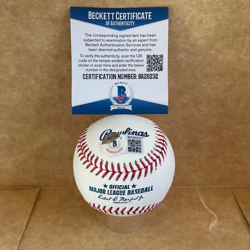 JEREMY JEFFRESS "FIREMAN" SIGNED AUTOGRAPHED M.L. BASEBALL BAS BA26232