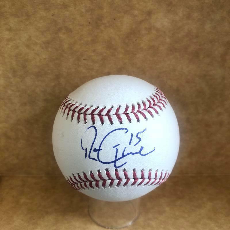 RON GARDENHIRE DETROIT TIGERS SIGNED AUTOGRAPHED M.L. BASEBALL BECKETT S58979