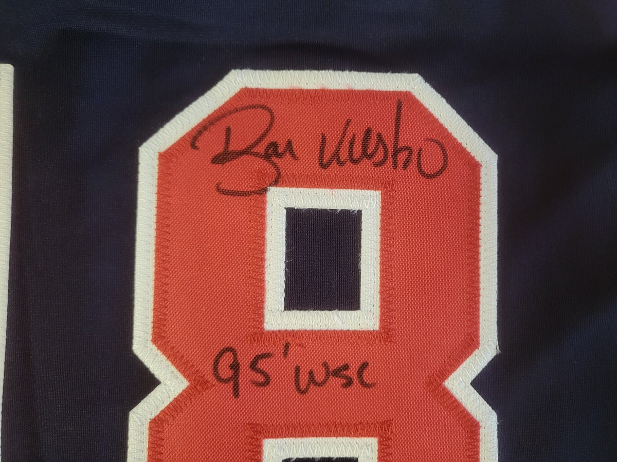 RYAN KLESKO #18 ATLANTA BRAVES 95 WSC SIGNED AUTO CUSTOM JERSEY SZ XL JSA COA *