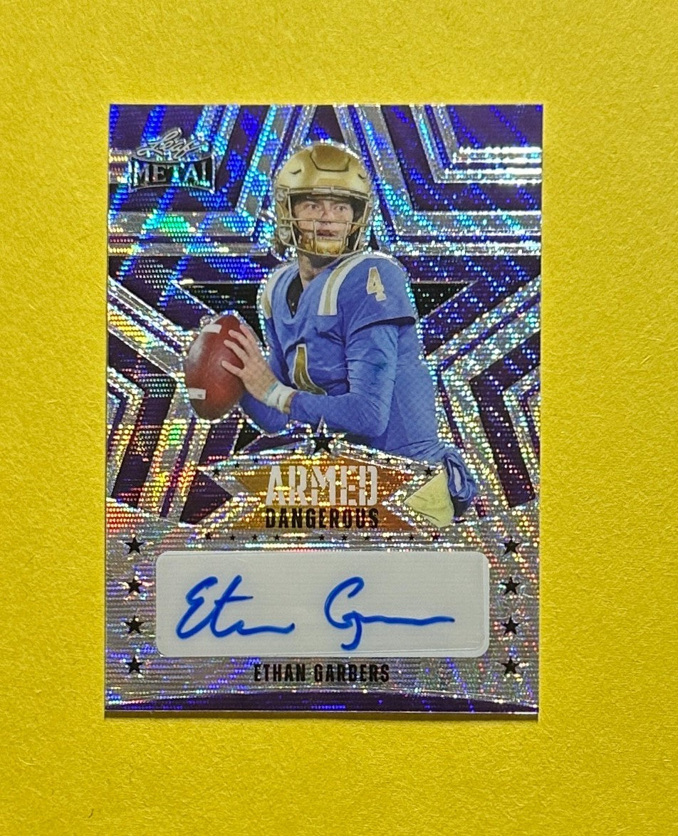 2024 LEAF METAL ETHAN GARBERS ARMED AND DANGEROUS AUTO /5 #AD-EG1