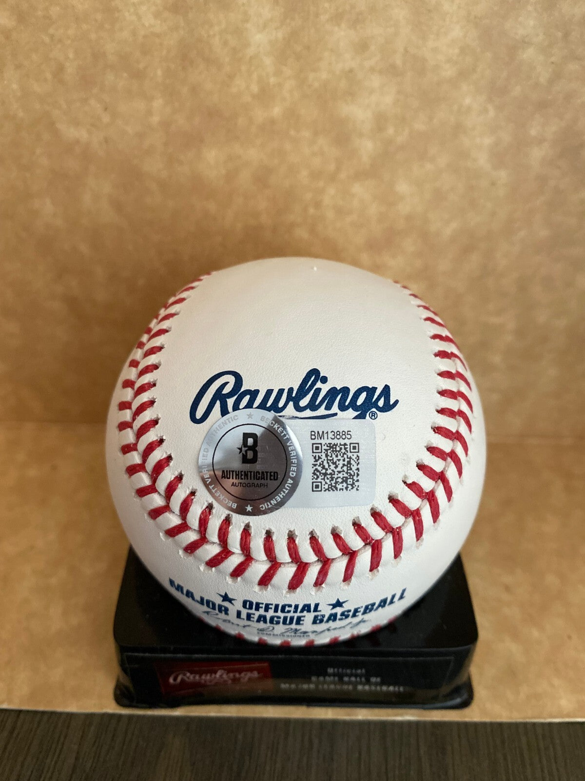 LOGAN TANNER CINCINNATI REDS SIGNED AUTOGRAPHED M.L. BASEBALL BECKETT